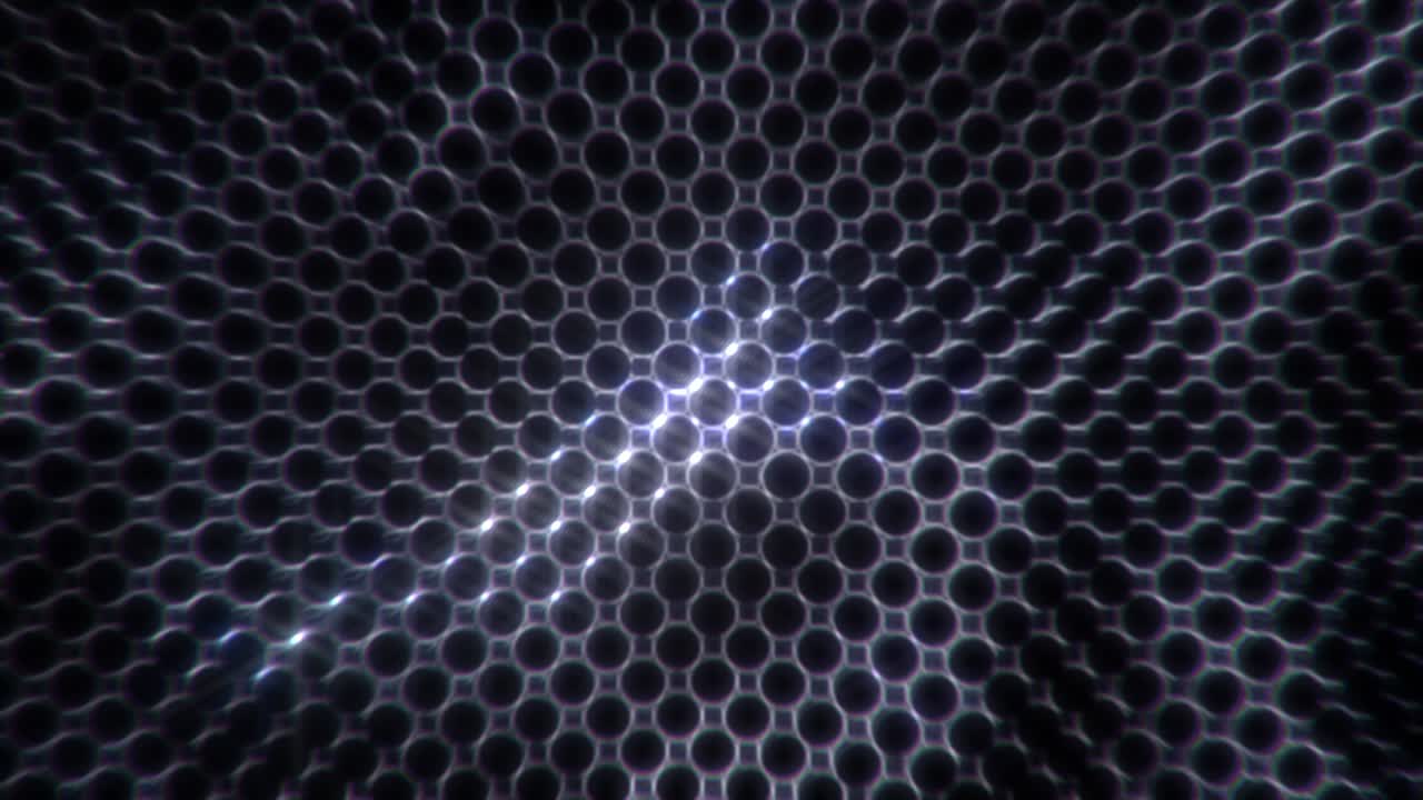 Sci-fi neon glowing grid. Abstract background
