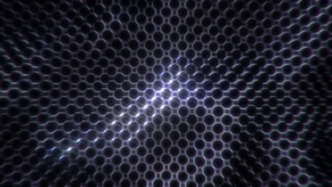 cuadrícula brillante de neón de ciencia ficción. fondo abstracto