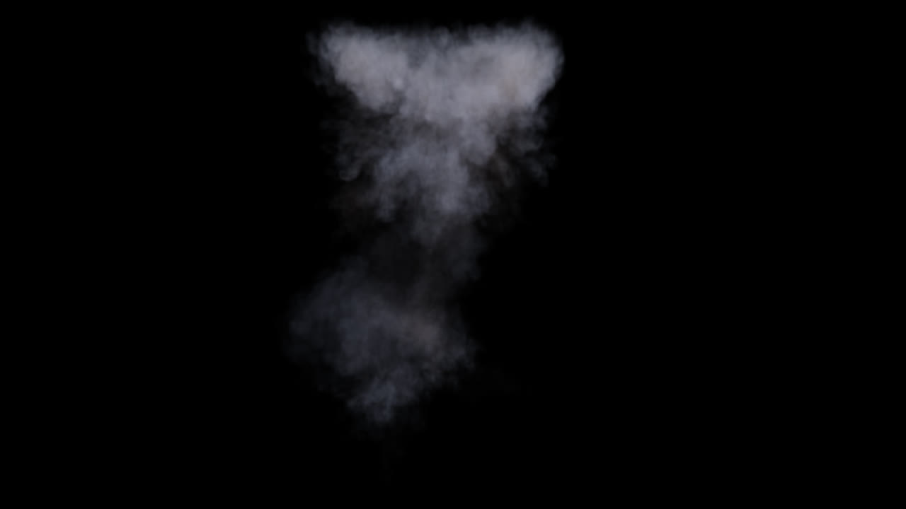 폭발 연기 시각적 효과