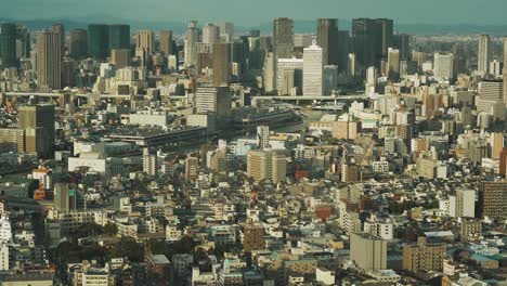 ōsaka, 日本, 中央建築區的空中拍攝