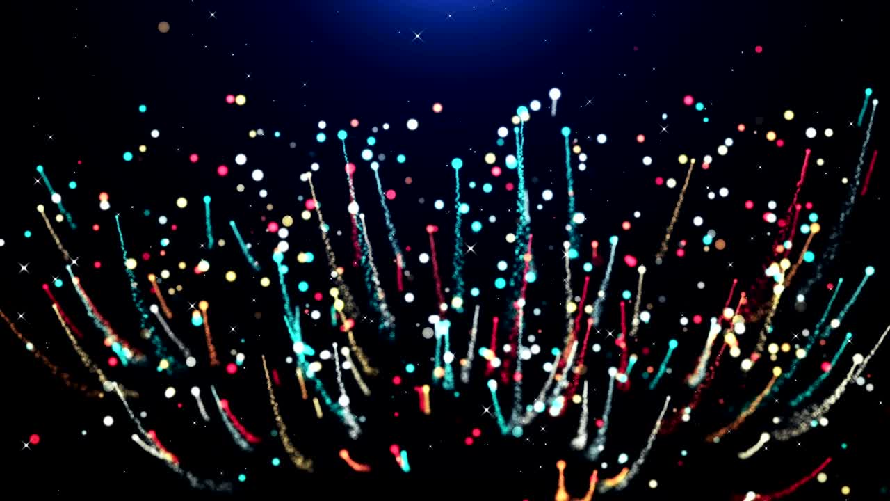 이벤트 입자 배경 루프