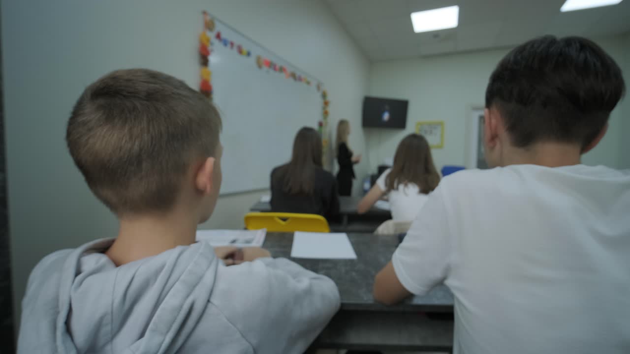 lección de inglés para adolescentes