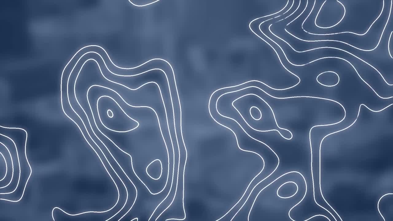 animación de líneas blancas sobre un fondo borroso