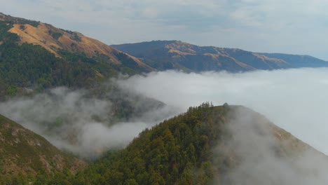 Hermosa-Antena-De-Niebla-Rodando-Hacia-La-Costa-De-California-Cerca-De-Big-Sur