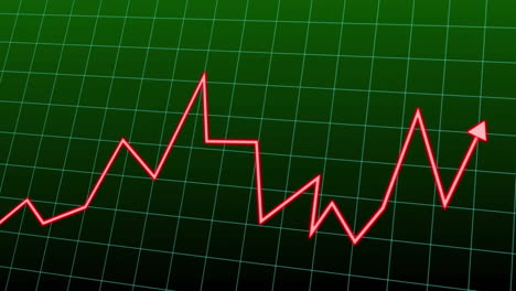 animation of red diagram on black background