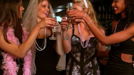 Women-having-a-bachelorette-party