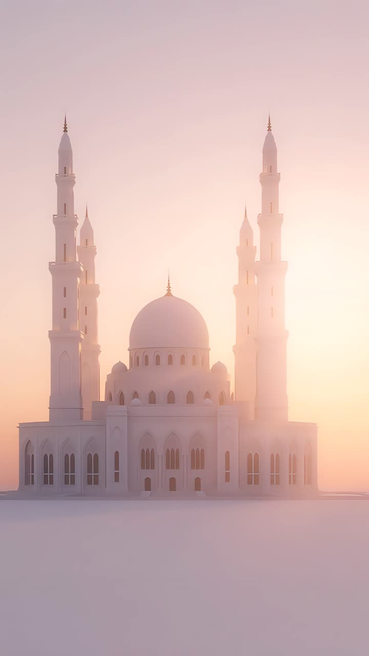 Eid al-Adha Moschea Sfondo islamico 4K
