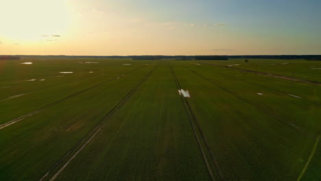 No-Agricultura-Abierto-Campo-Verde-Aéreo-Paisaje-Rural-Naturaleza-Ubicación