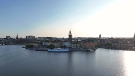 riddarholmen small islet in central stockholm with historic buildings