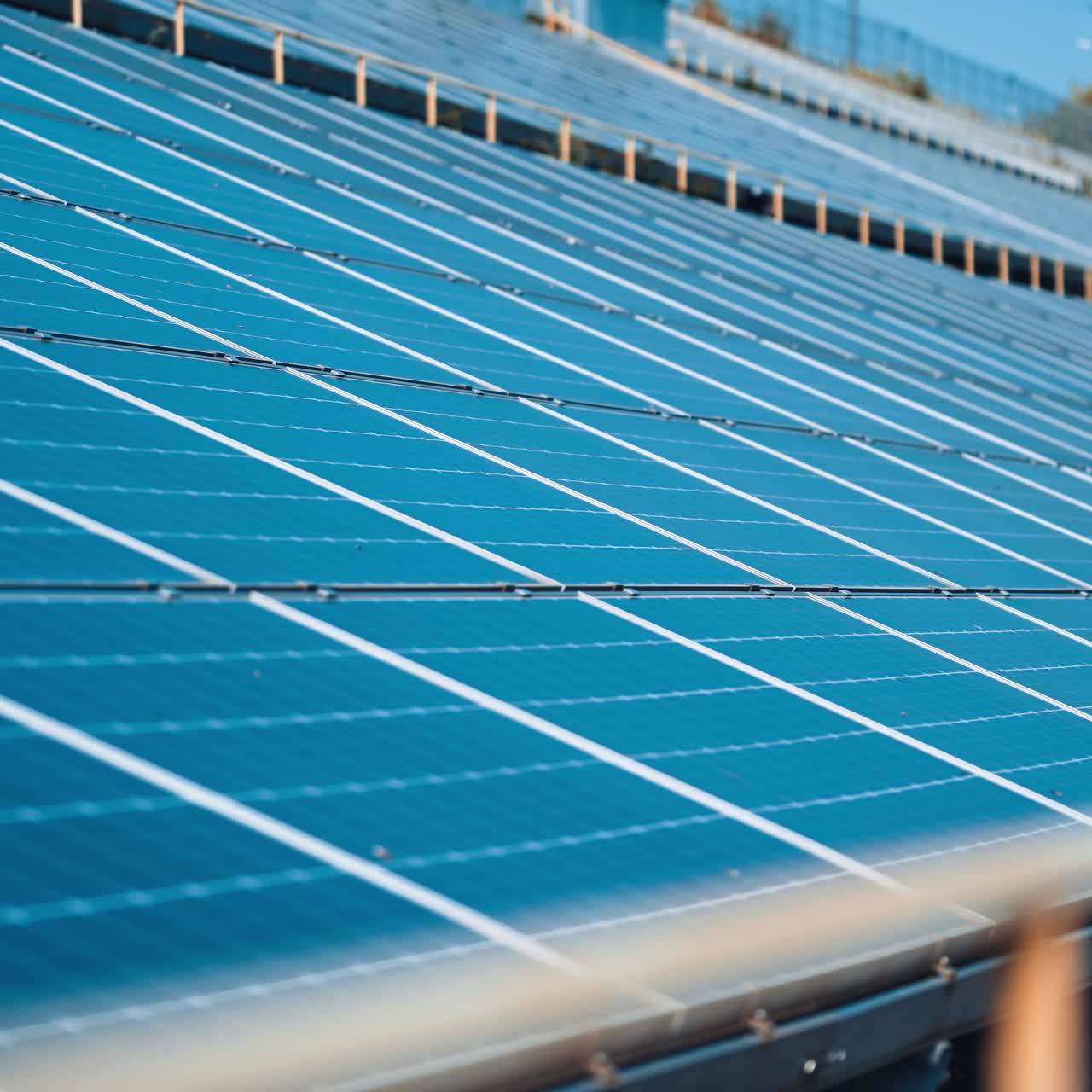 Modern green sun panels electricity. Solar renewable technologies