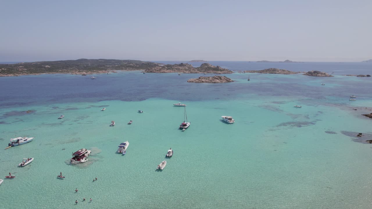 L'île de La Maddalena en Italie