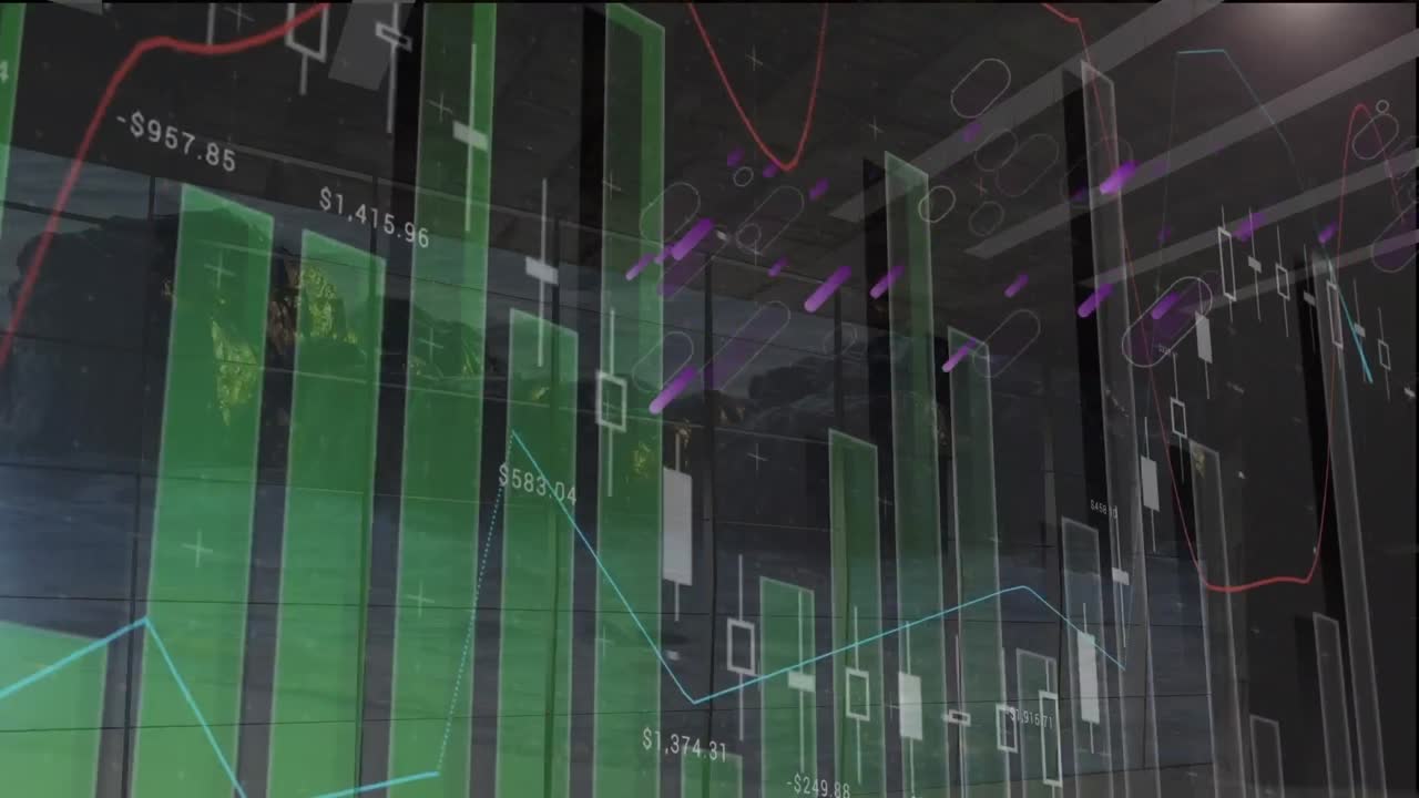 모양의 애니메이션과 풍경에 대한 데이터 처리