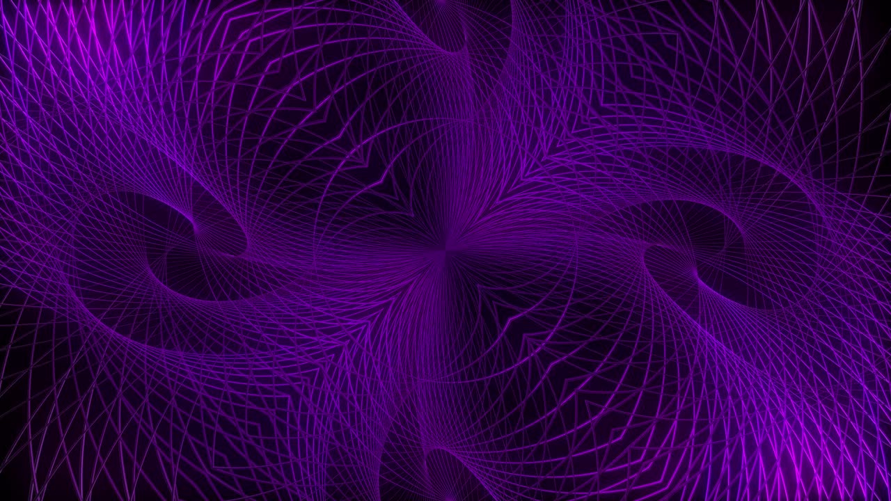 Dynamisk Abstrakt Lilla Linjemønsteranimation