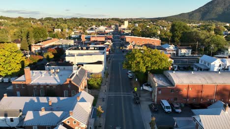 retirada aérea de strasburg virginia en 4k