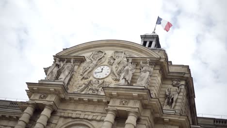 exterior of a french government building