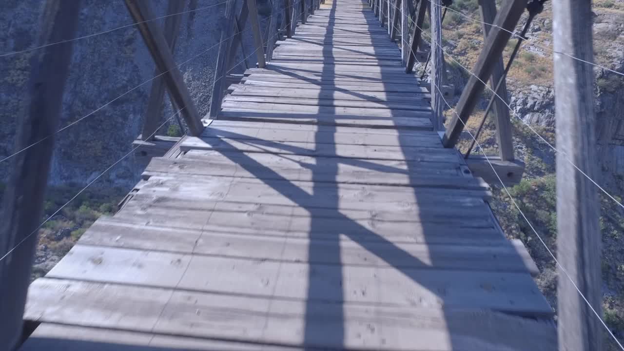 puente de ojuela, colgante, en durango, mapimi mexico