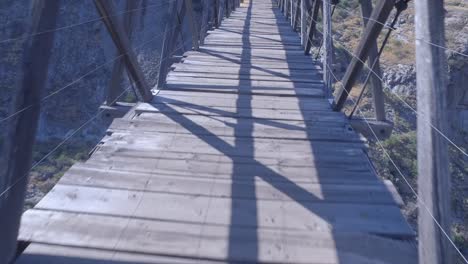 ojuela bridge, hanging, in durango, mapimi mexico