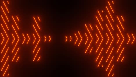 abstract neon light pattern