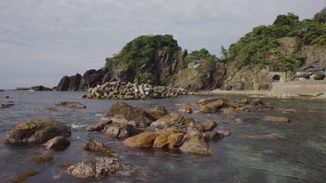 echizen coast, sea of japan in fukui prefecture