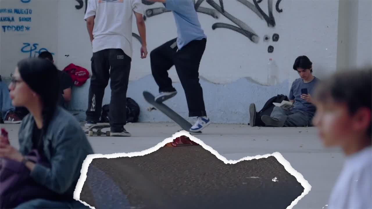Fun and Urban Adventures: Roller Skating and Shopping Cart Escapades