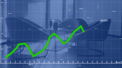 Animación-Del-Procesamiento-De-Datos-Financieros-En-Una-Oficina-Vacía