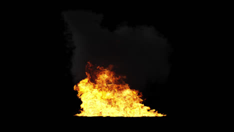 fire and smoke effect