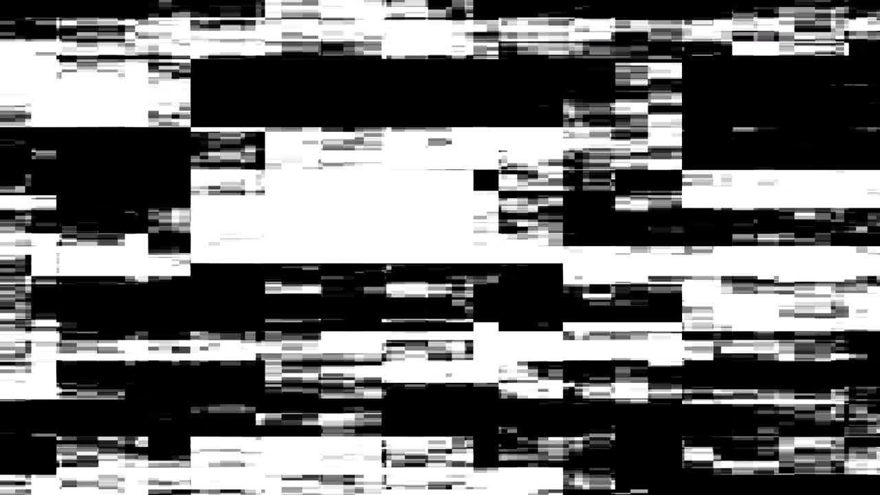 distorsión de glitch de ruido digital fx