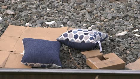carga robada de los saqueadores del ferrocarril