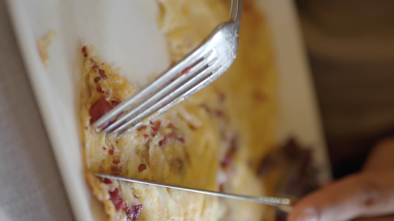 Røræg med bacon