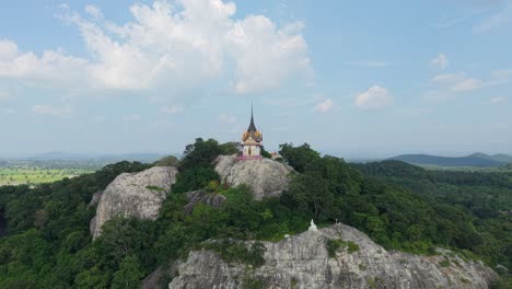 temple on a mountaintop