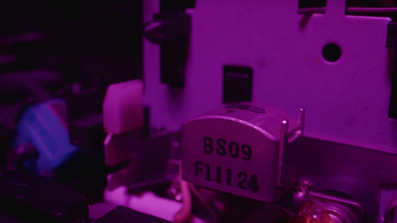 Vintage Cassette Player Close-up