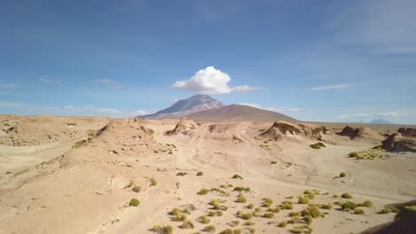 aerial shot of desert, bolivia
