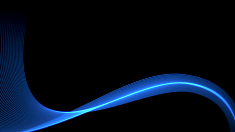 motion blue lines abstract background