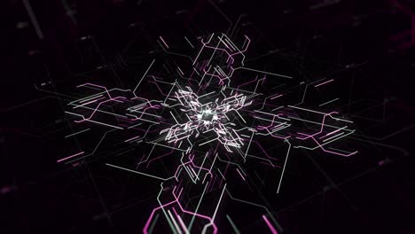 patrón de tecnología abstracta