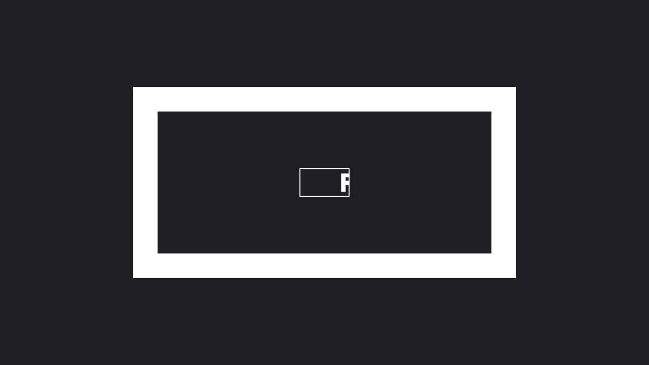 viernes negro con marco blanco en degradado negro