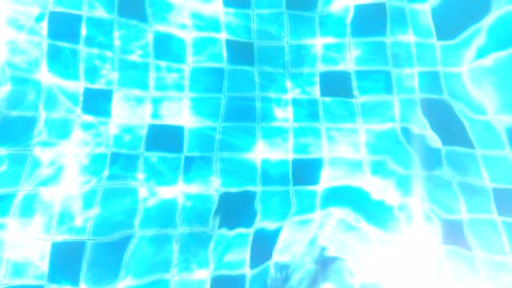 abstract swimming pool bottom caustics ripple and flow with waves background.