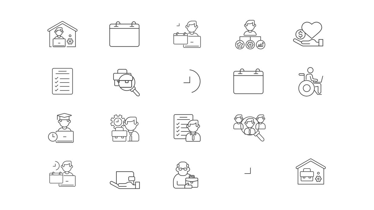 Outline Icon Set