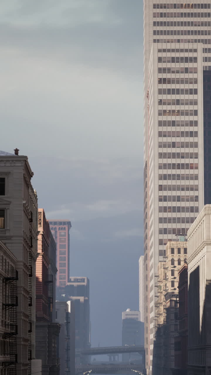 escena callejera de la ciudad