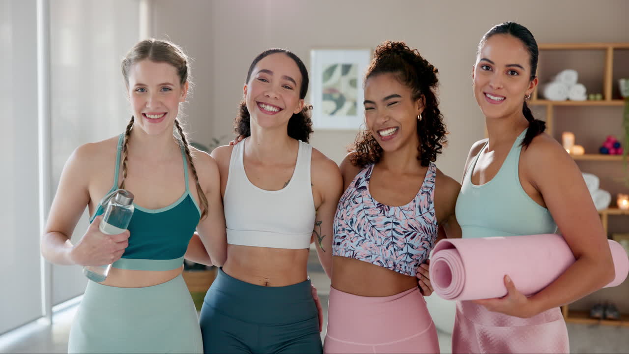 Group of Women in Activewear