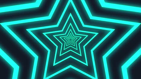 vídeo de stock loopable del túnel de estrellas