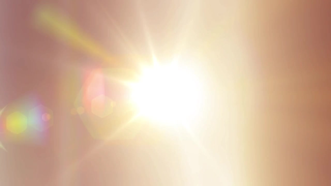 Bagliore di luce colorato realistico su sfondo nero
