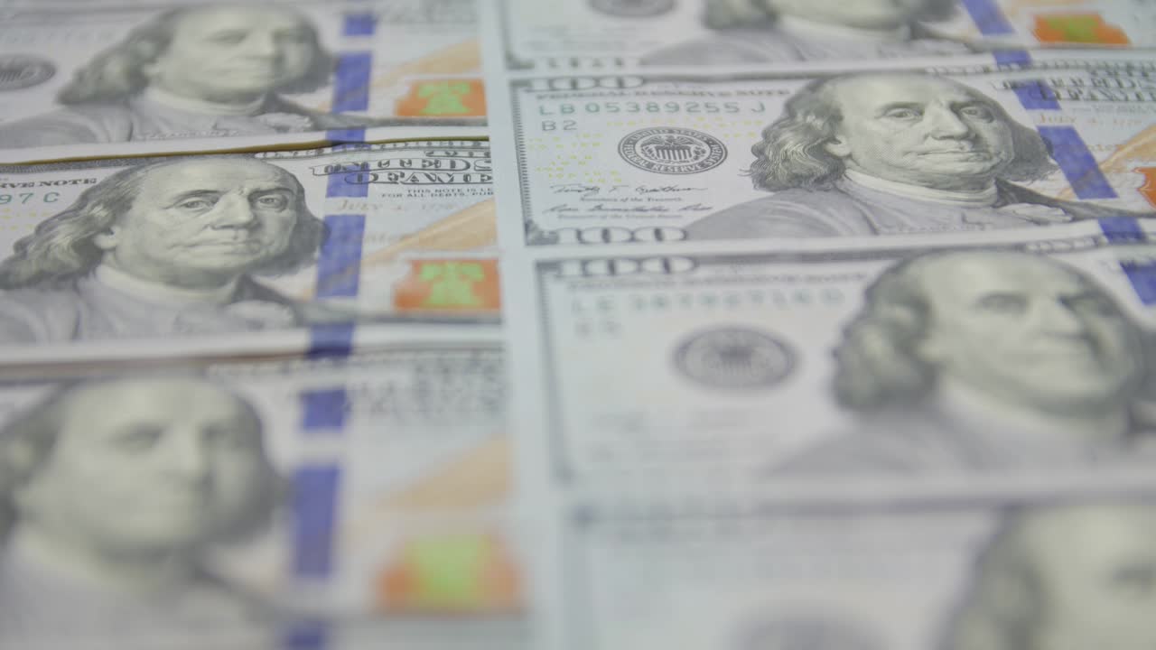100 Dollar Bills Banknote