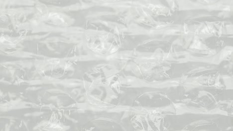 el movimiento de parada. textura animada de polietileno.