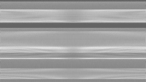 animación de líneas de información en flujo y malla de conexiones de red sobre un fondo gris
