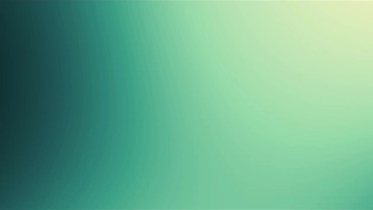 Abstrakt animert bakgrunn med myk grønn og gul gradient
