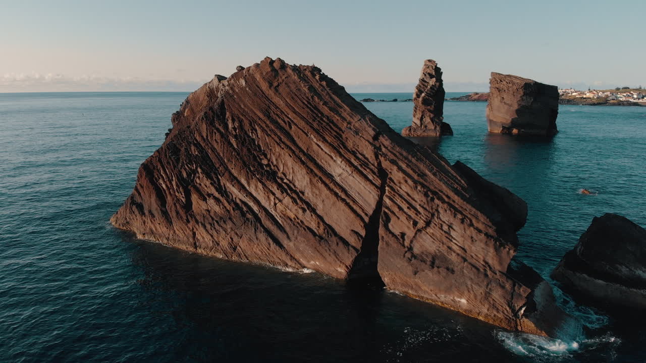 Coastal Rock Formations at Sunrise