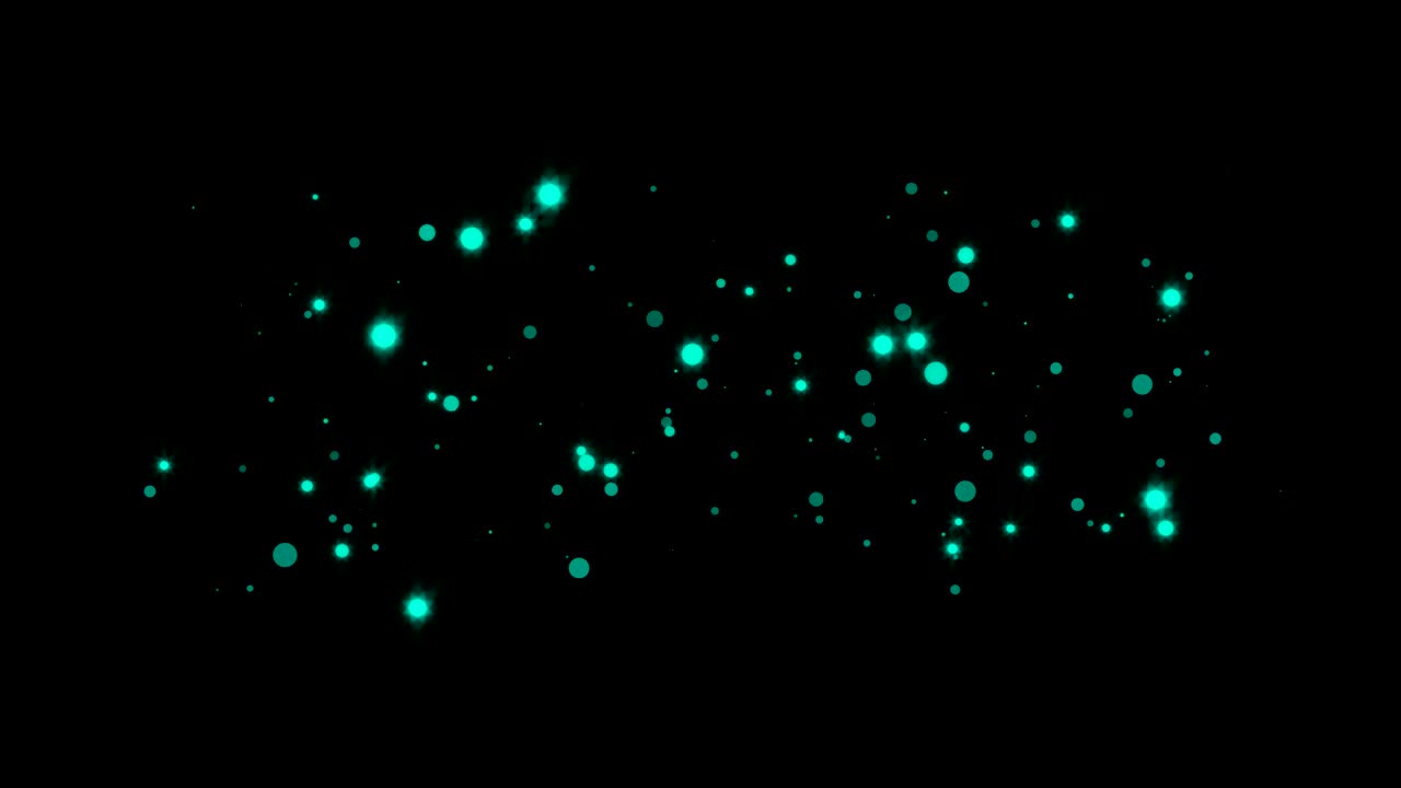 Abstract bright glitter particles in space, computer generated abstract background