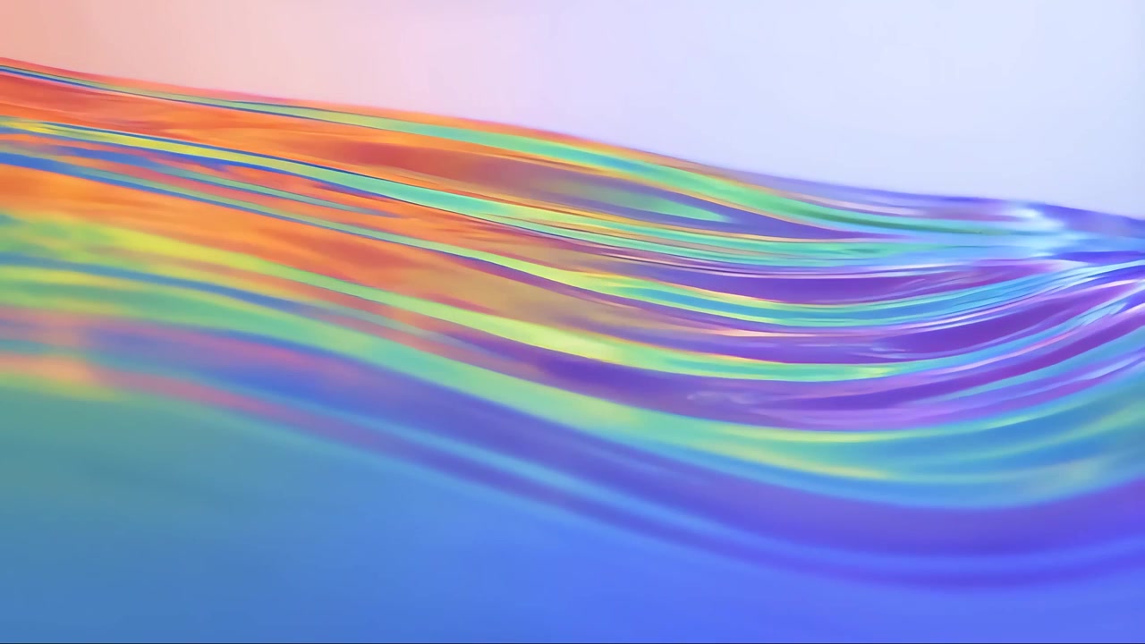 Abstract Fluid Motion Background 4K