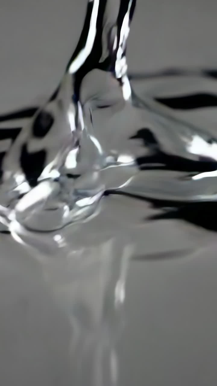 Close-up de Metal Líquido