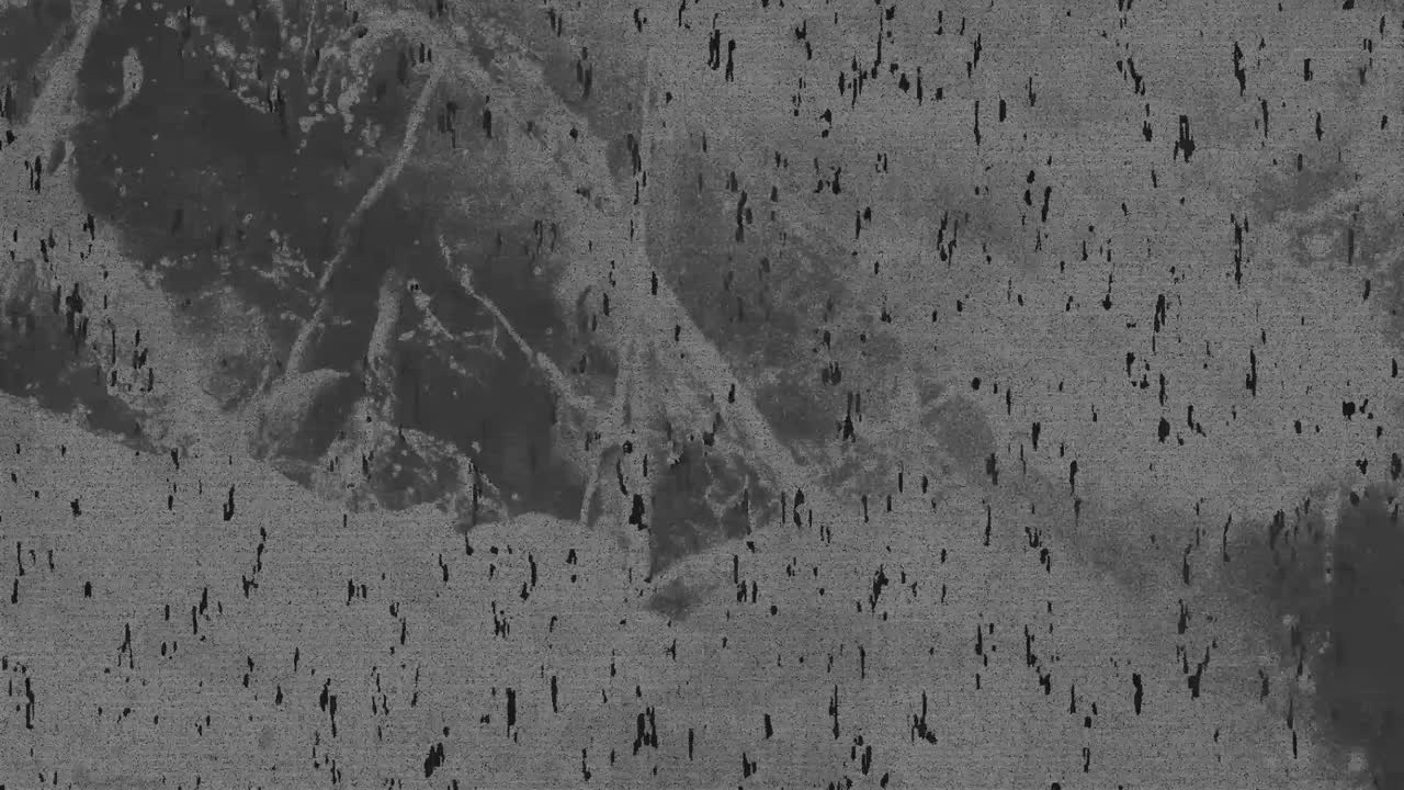 Moving Abstract Grayscale Grunge Texture Background